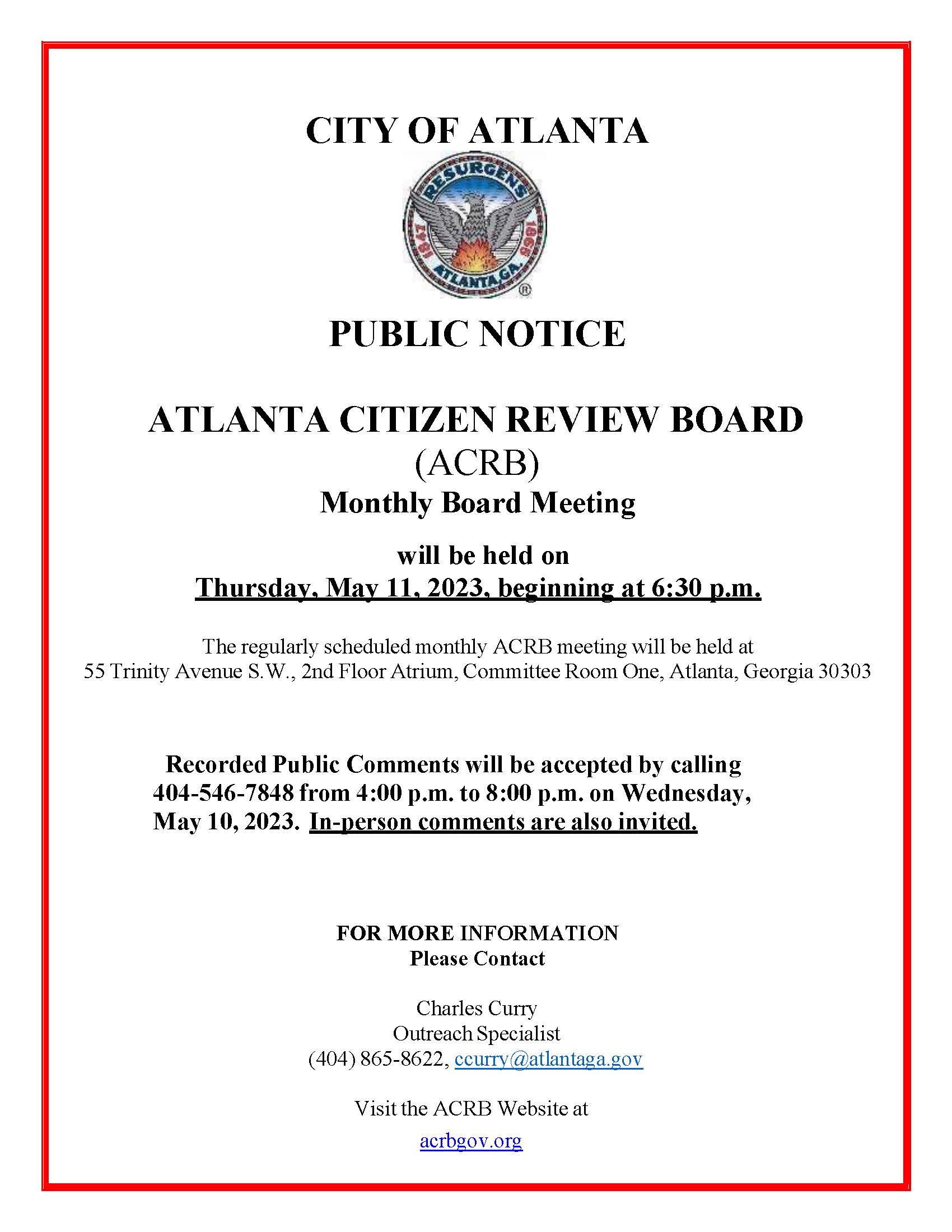 Public Notice_ACRB Meeting_5-11-23