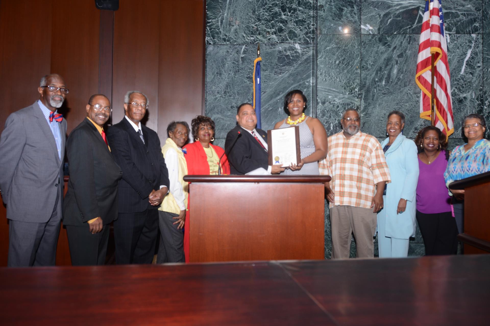 Atlanta City Council in the community