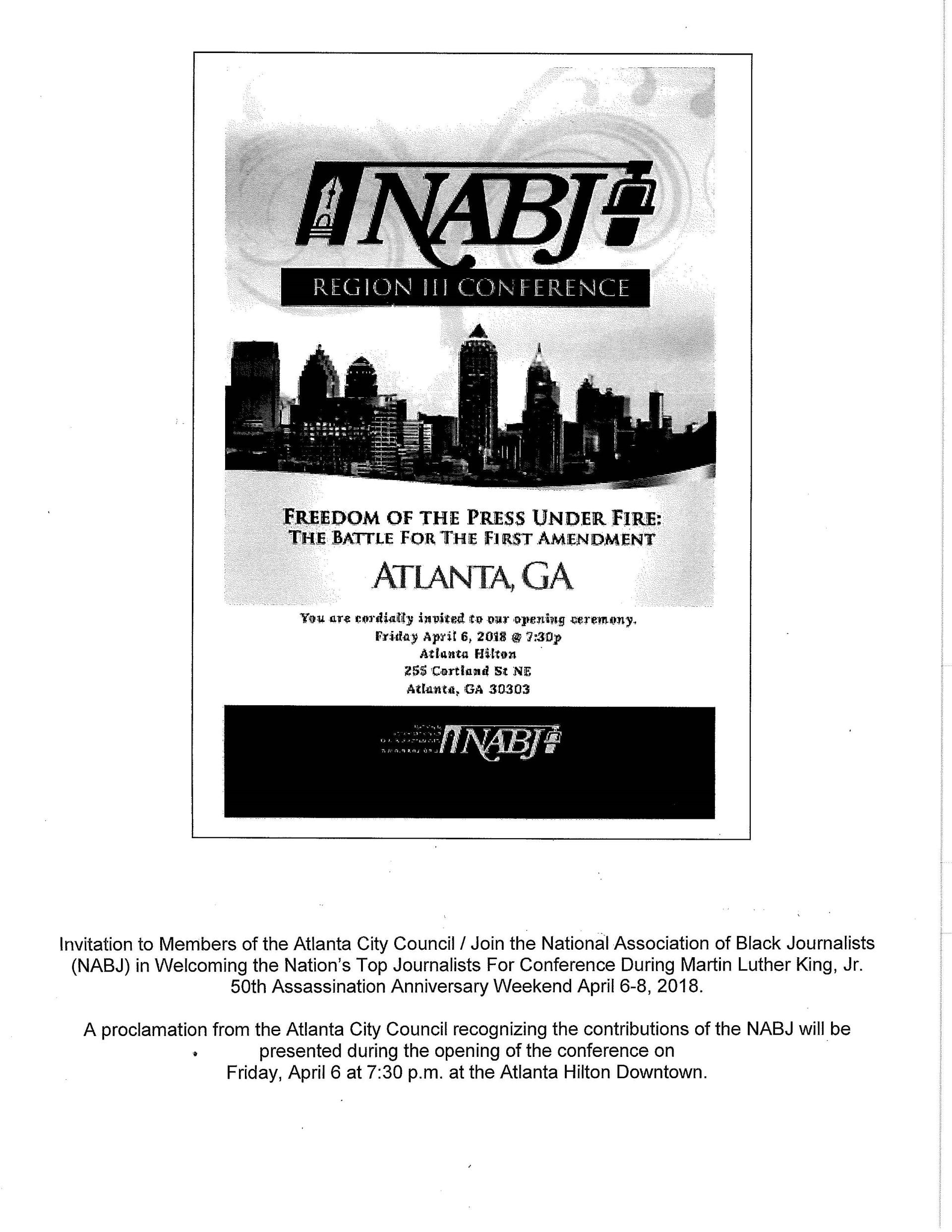 NABJ Region III Conference