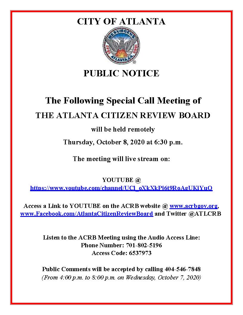 PUBLIC NOTICE_ ACRB Meeting Oct. 8 2020