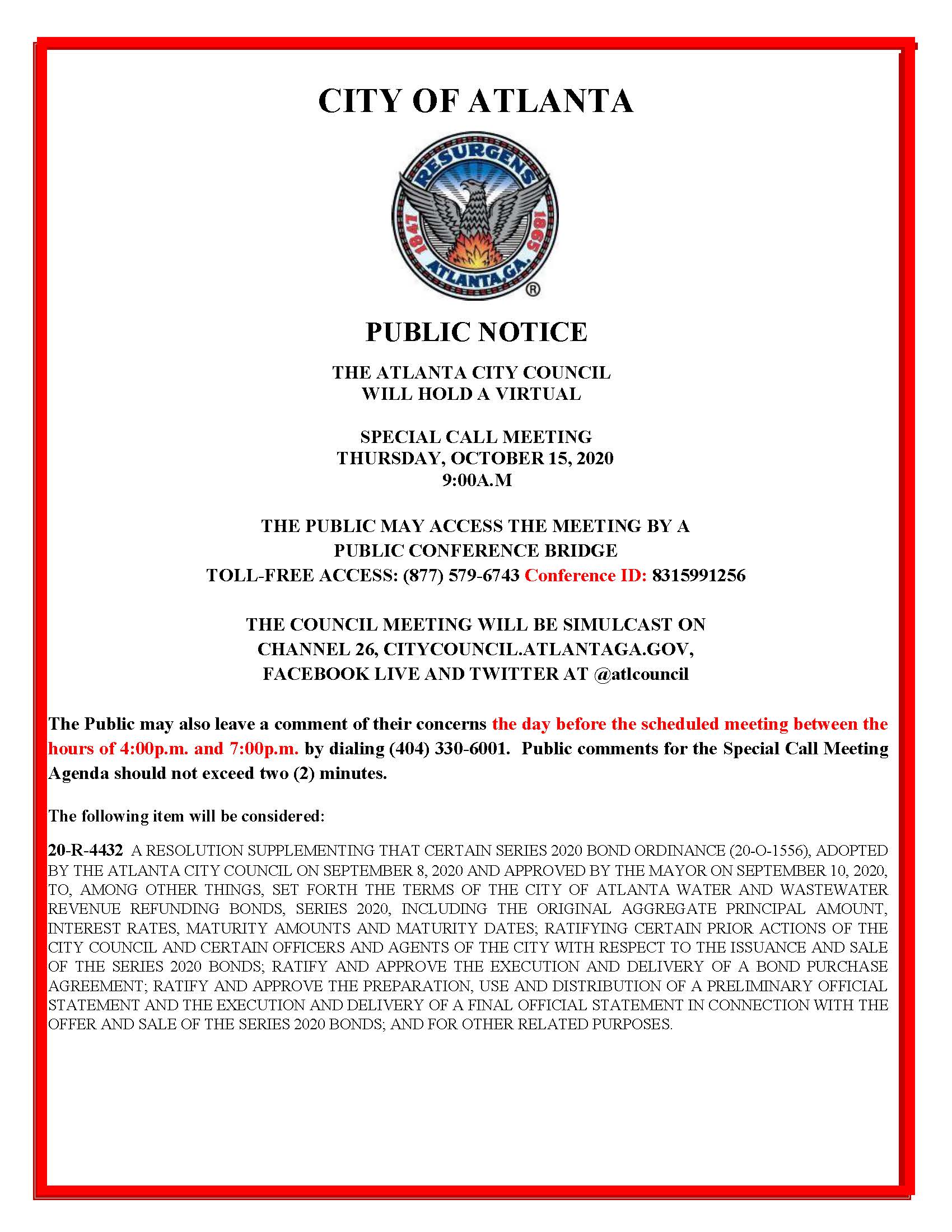 SCM 10.15.2020 Public Notice