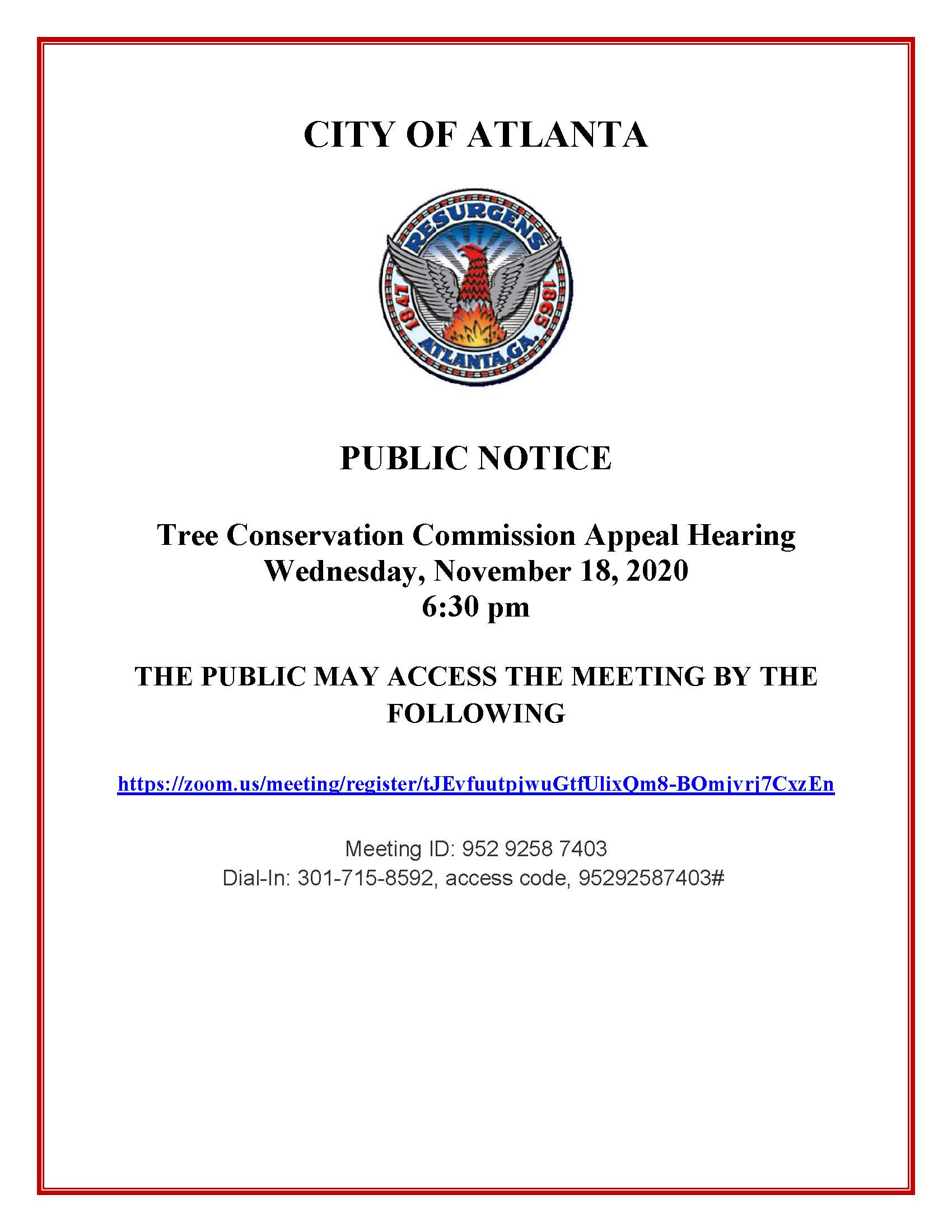 Public Notice Virtual Tree Commission Nov_18_20