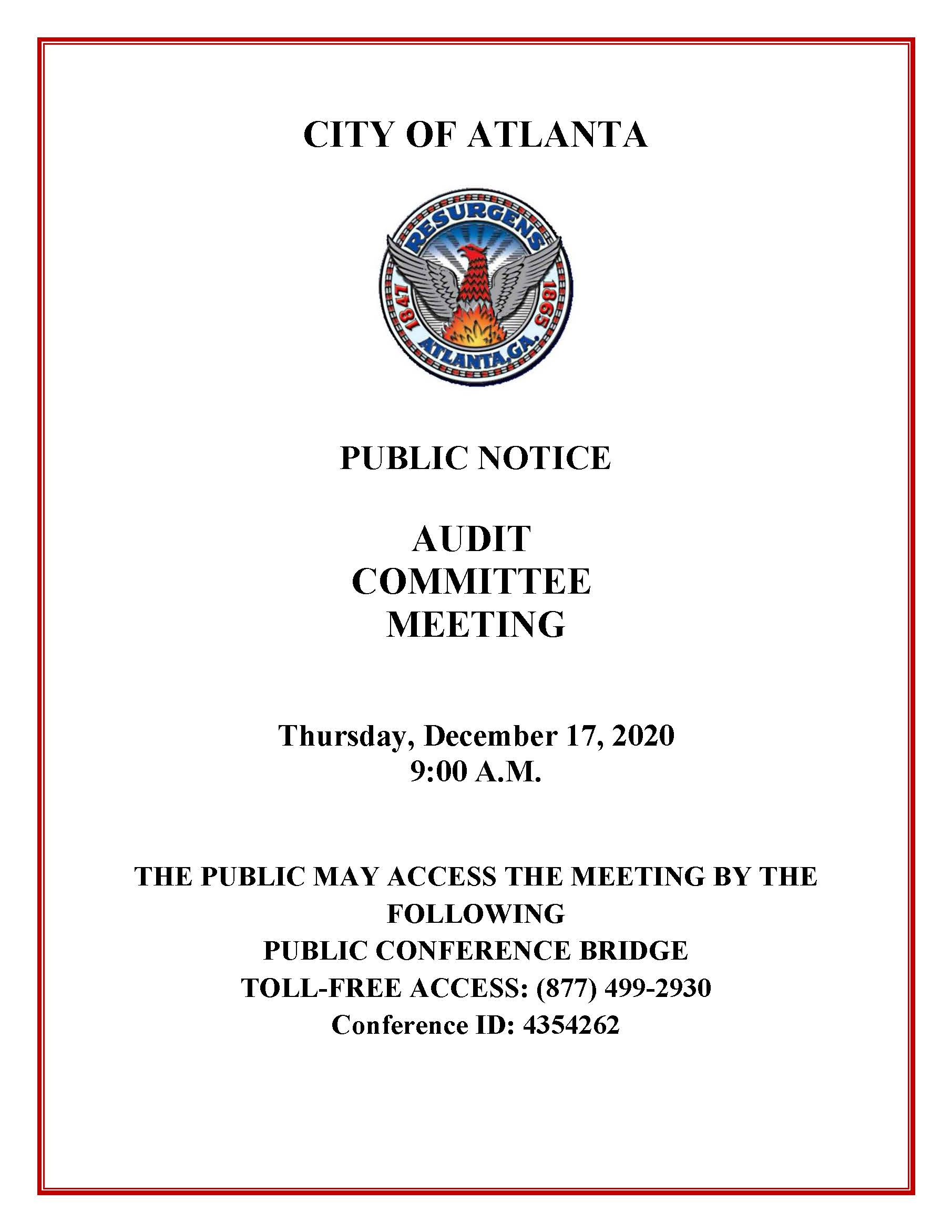 Public Notice December 17 2020