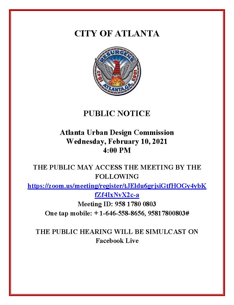 AUDC Meeting Public Notice Virtual - 02.10.2021