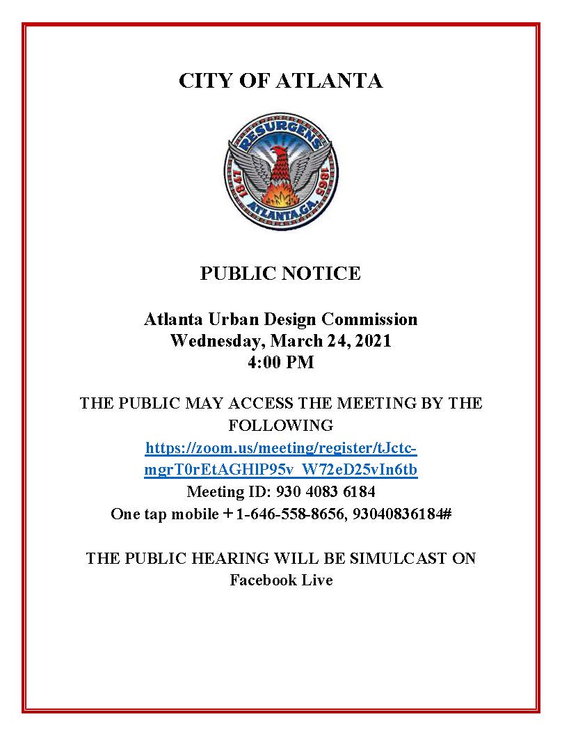 AUDC Meeting Public Notice Virtual - 03.24.2021