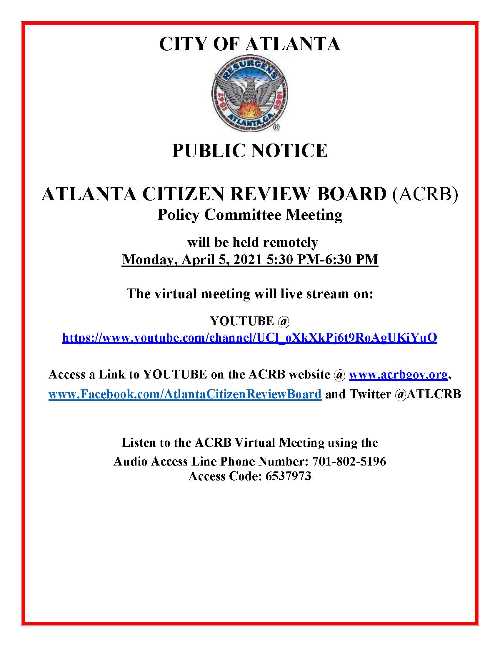 ACRB Policy Committee Meeting Public Notice_April 5 2021