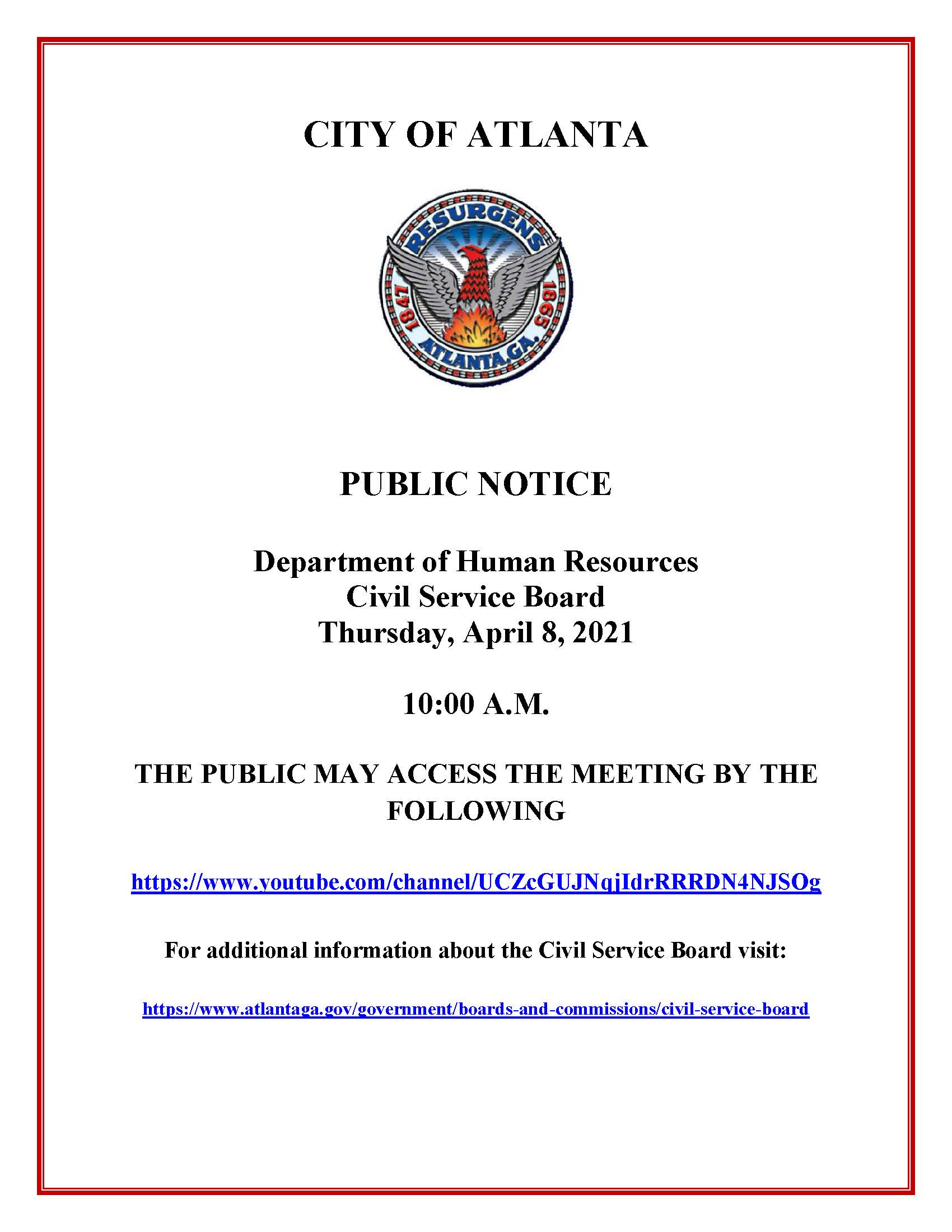 Updated Civil Service Bd. Public Hearing Notice 4-8-21