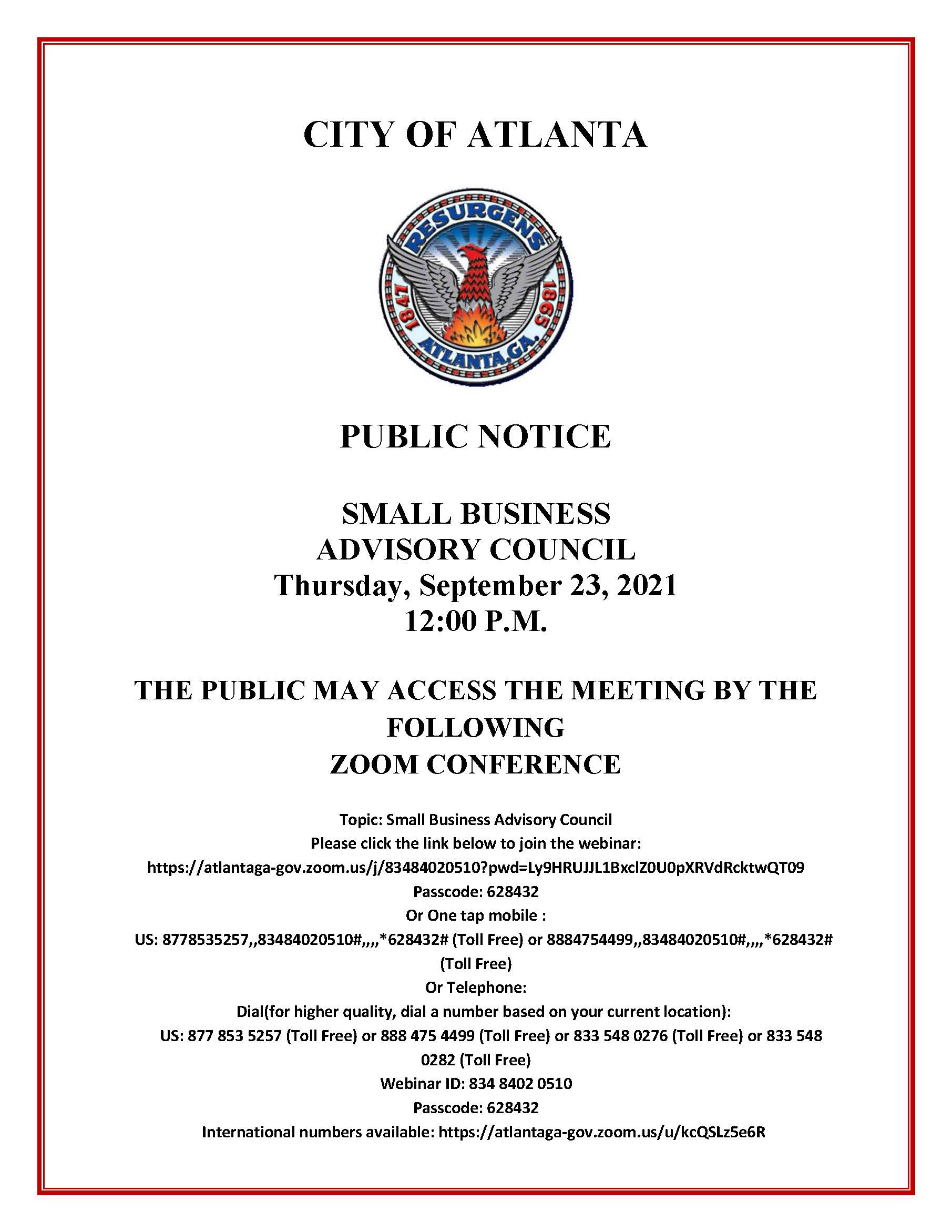 Public Notice SBAC 9-23-2021