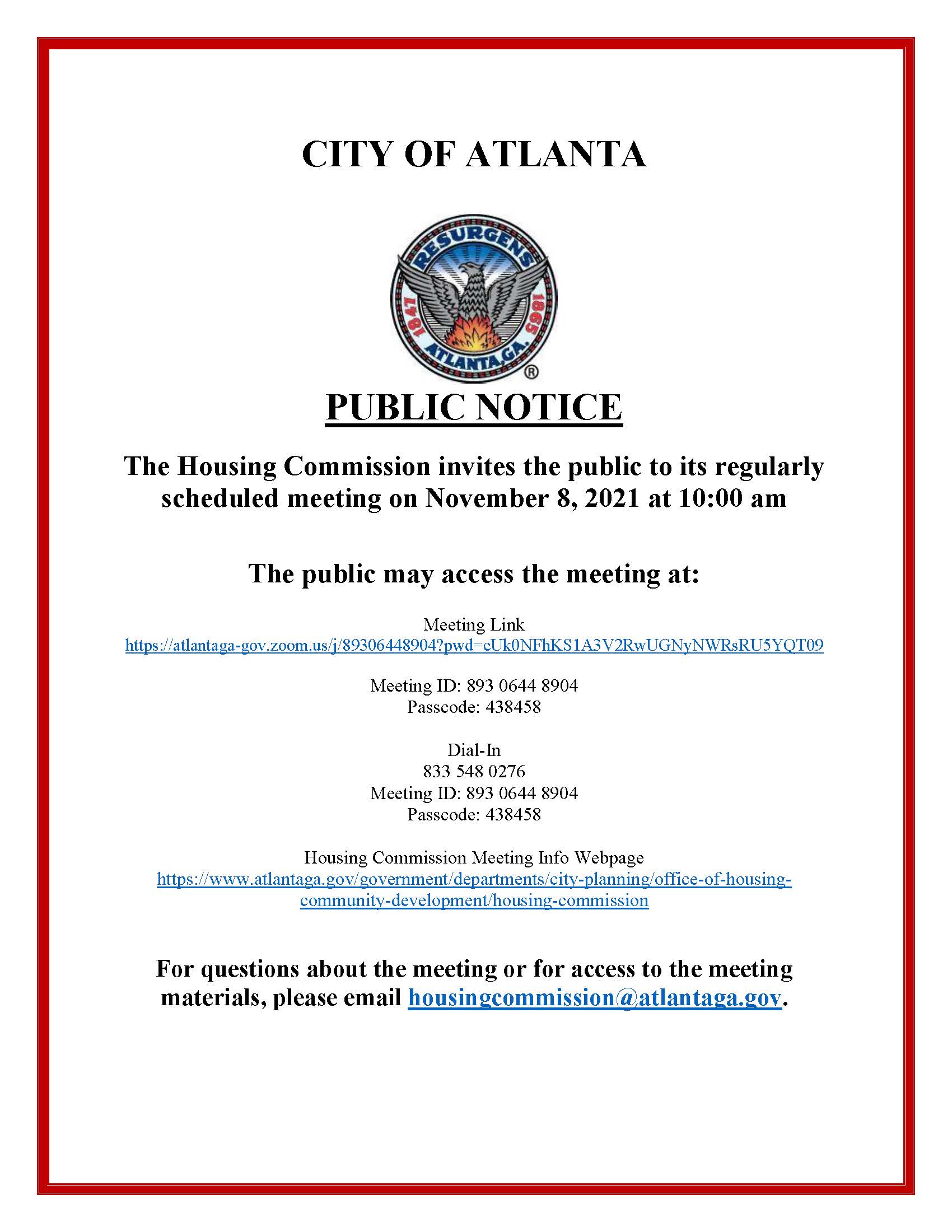 202.11.08 Atlanta Housing Commission PublicNotice