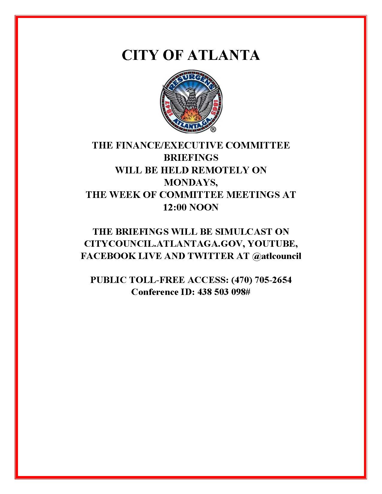 FEC Briefing Public Notice (2022 - Updated 2.9.22)