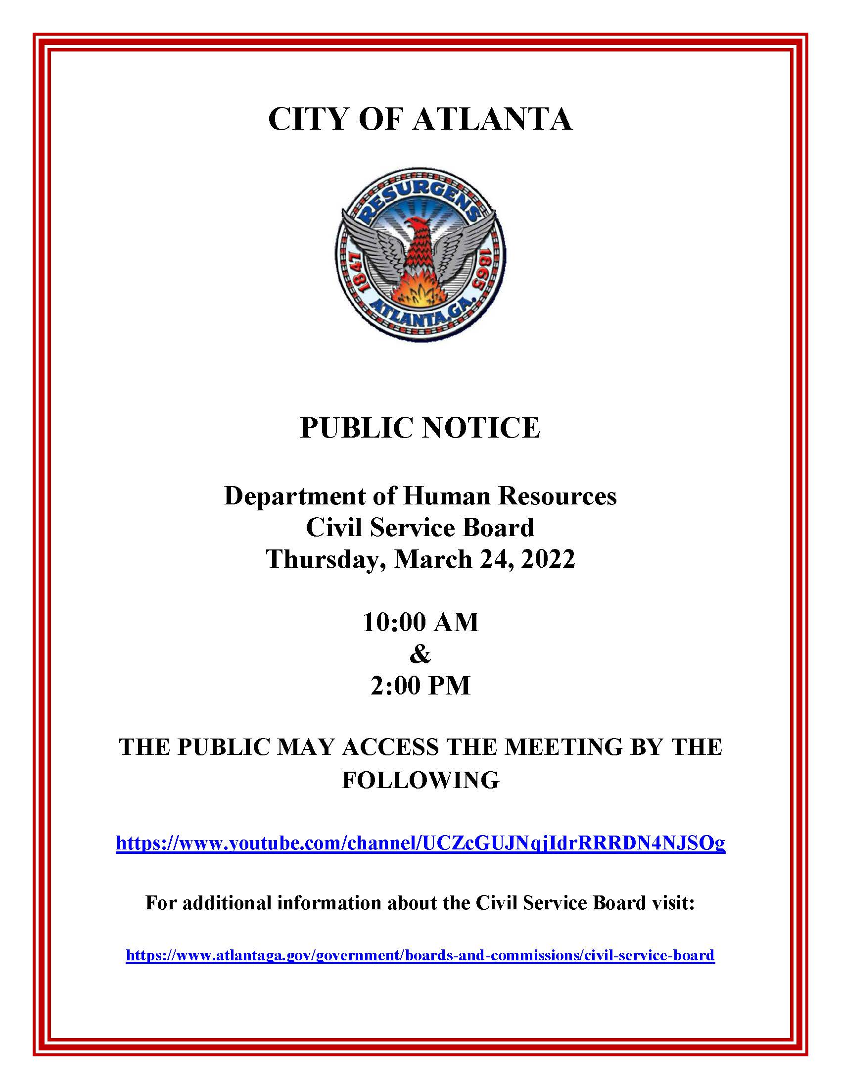 CSB Public Hearing Notice 3-24-22