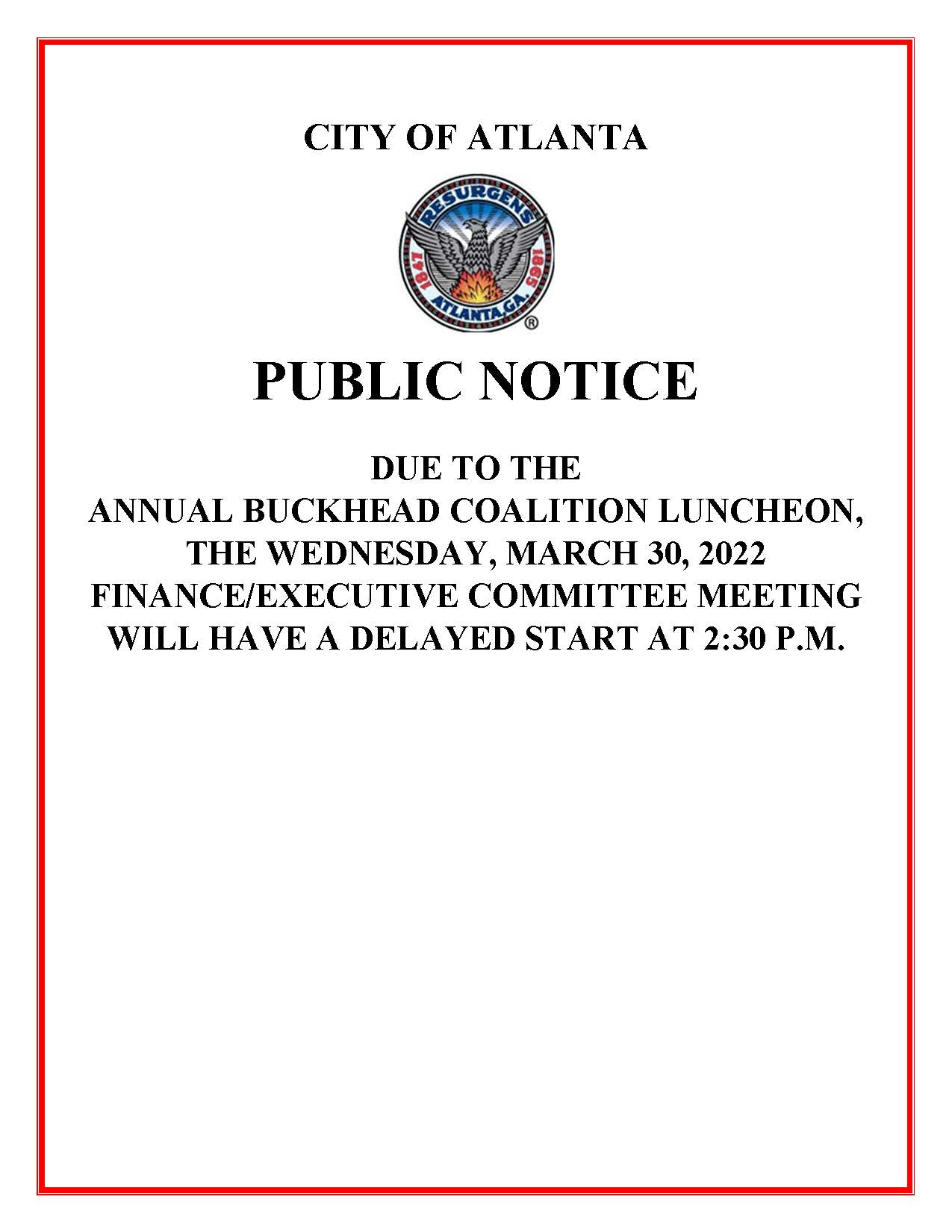 FEC Delayed Meeting Public Notice (3.30.22)