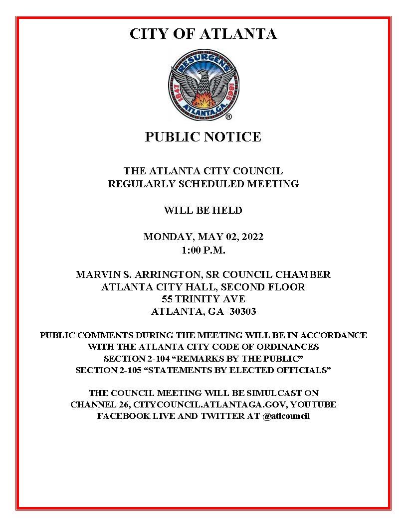 ACC Meeting Public Notice 5.02.2022