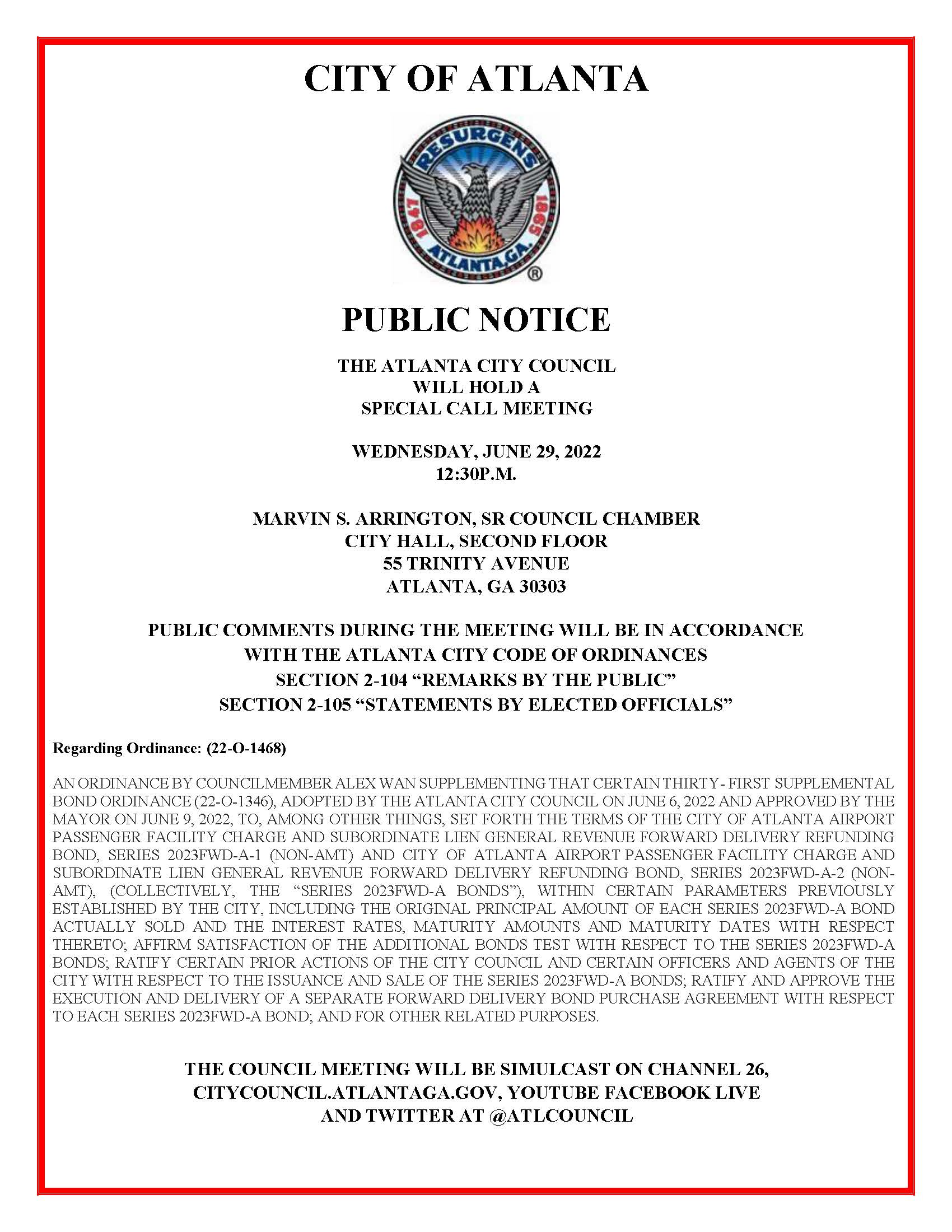 6.29.2022 SCM Public Notice