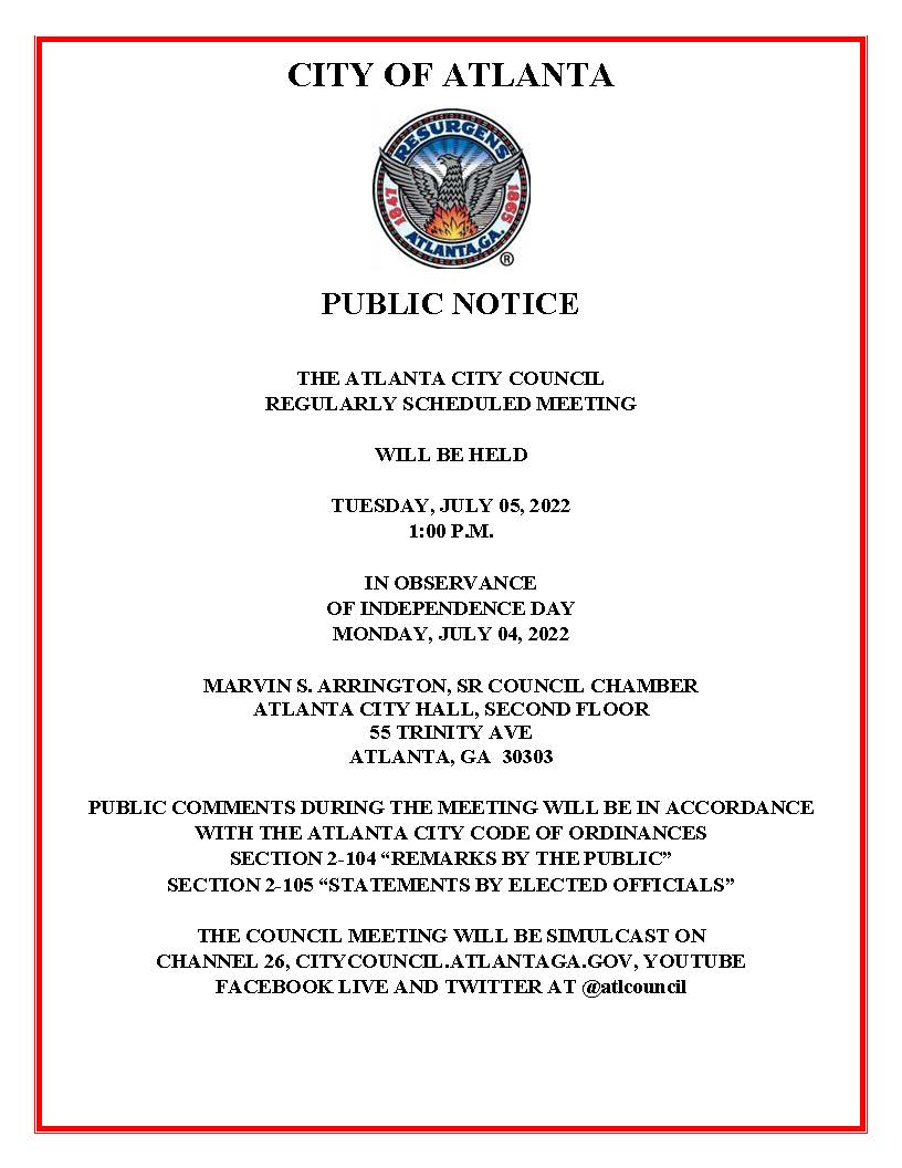 ACC Meeting Public Notice 7.05.2022