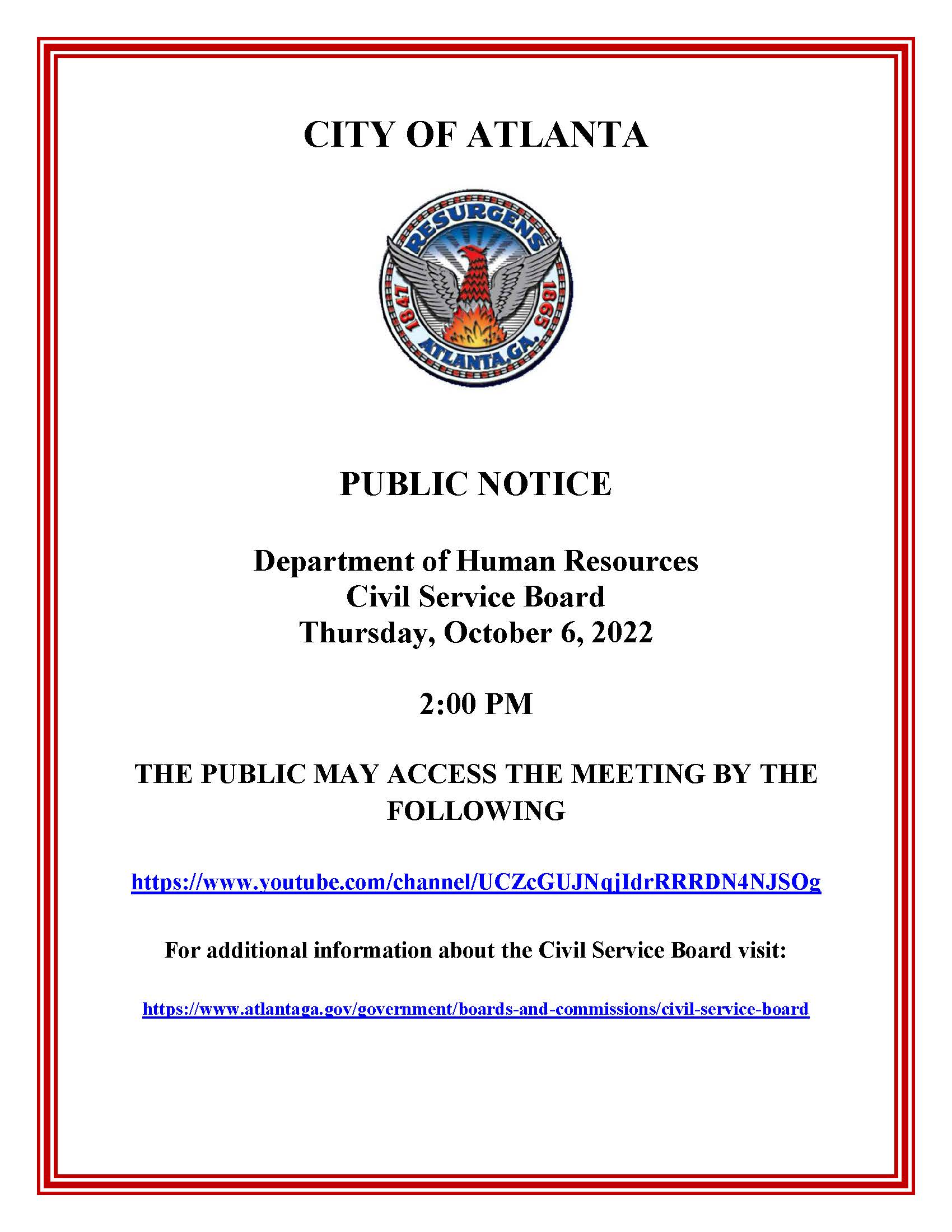 CSB Public Hearing Notice 10-6-22