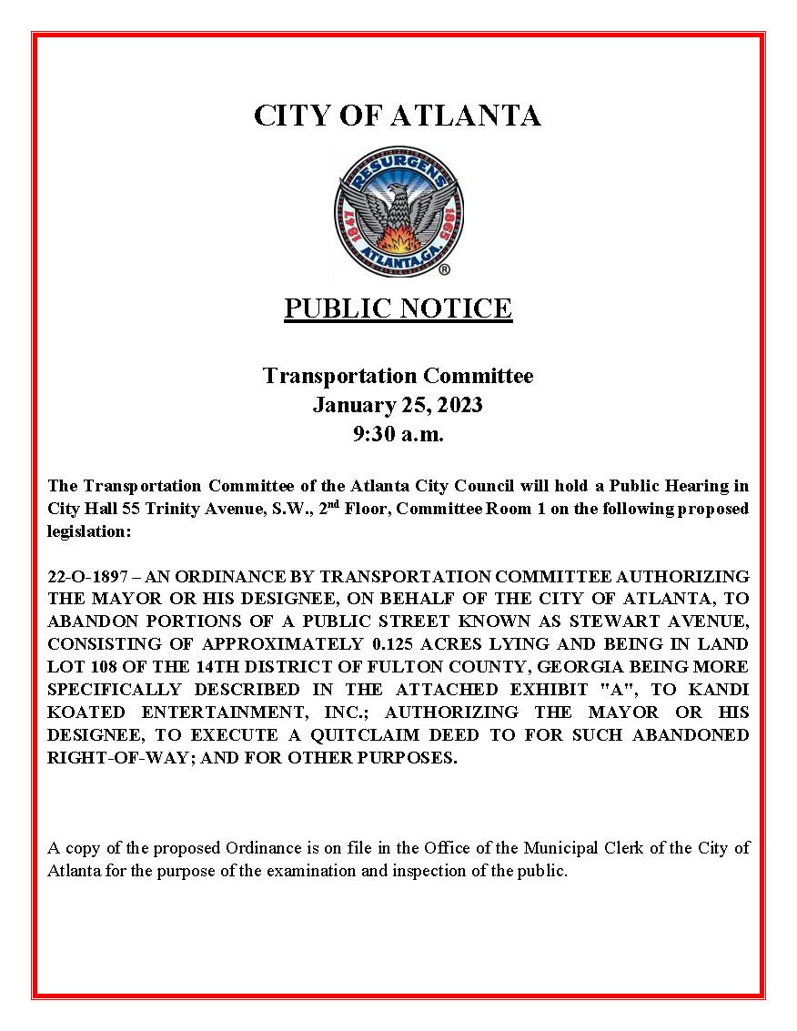 TC Public Notice (22-O-1897) 1.25.23