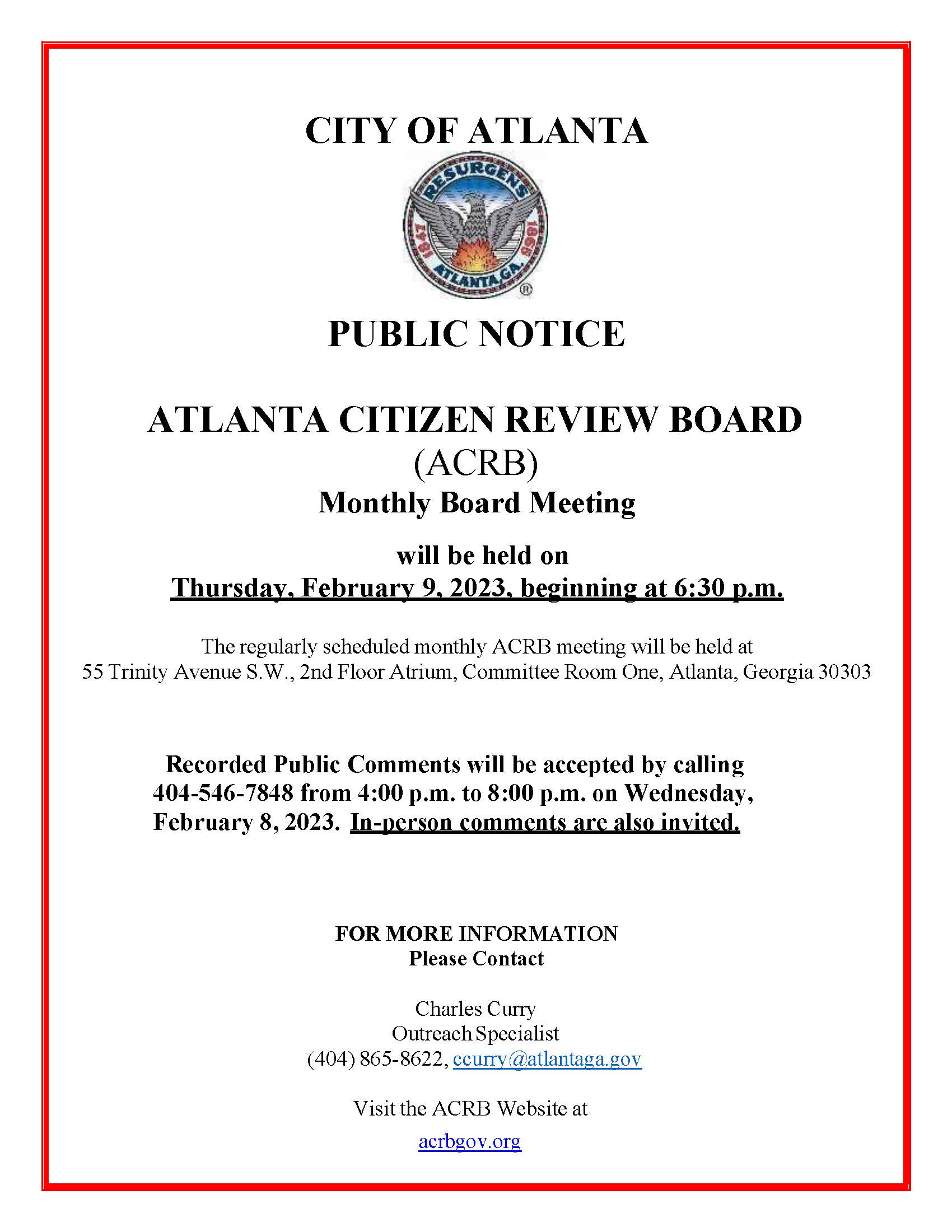 Public Notice_ACRB Meeting_2-9-23